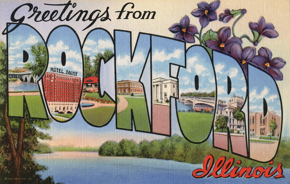 Rockford — Greetings from Rockford, Illinois - Large Letter Postcard (5625216815)
