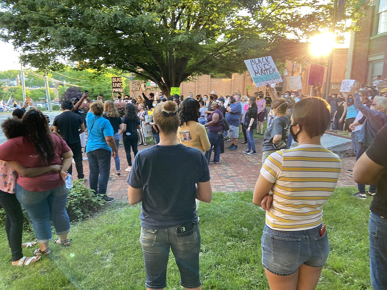 Staunton &mdash; Demonstration in Staunton, Virginia on May 30, 2020
