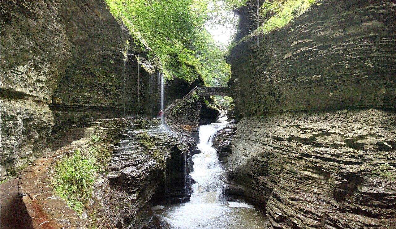 Watkins Glen &mdash; Watkins Glen State Park pano 6
