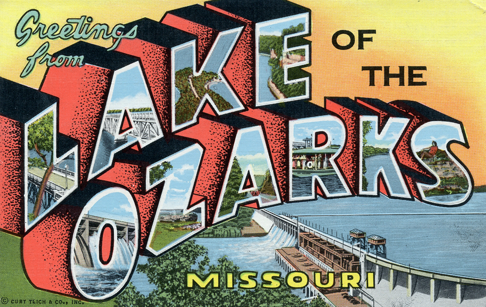 Lake of the Ozarks — Greetings from Lake of the Ozarks, Missouri - Large Letter Postcard (4583229735)
