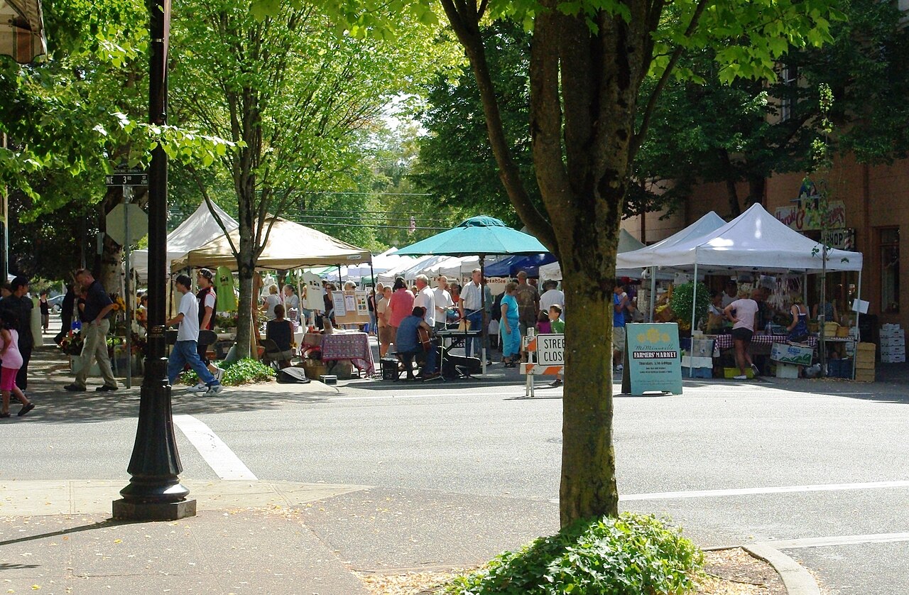 McMinnville — McMinnville Oregon farmers market