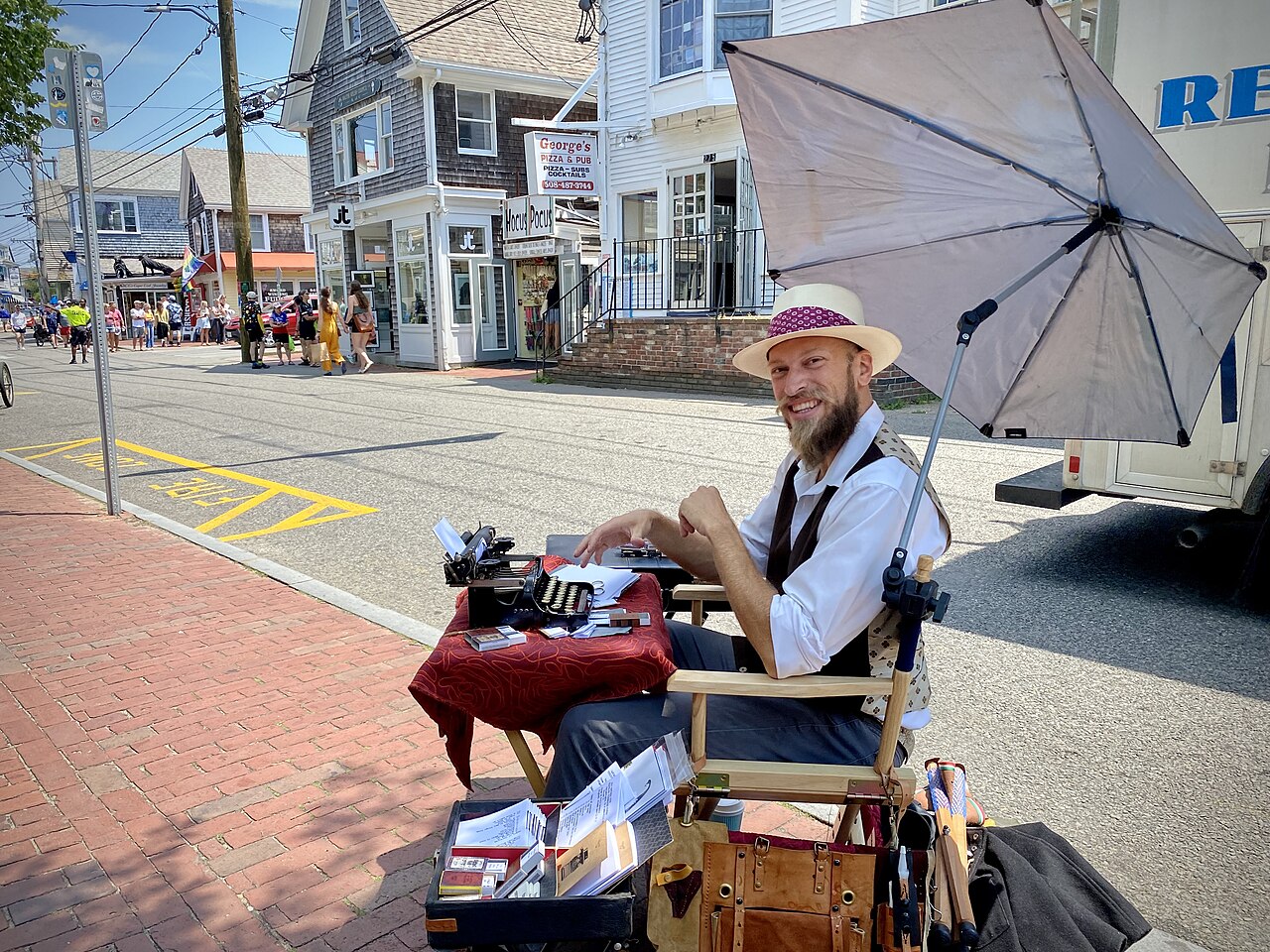 Provincetown — Provincetown, Massachusetts Street Typist June 2021