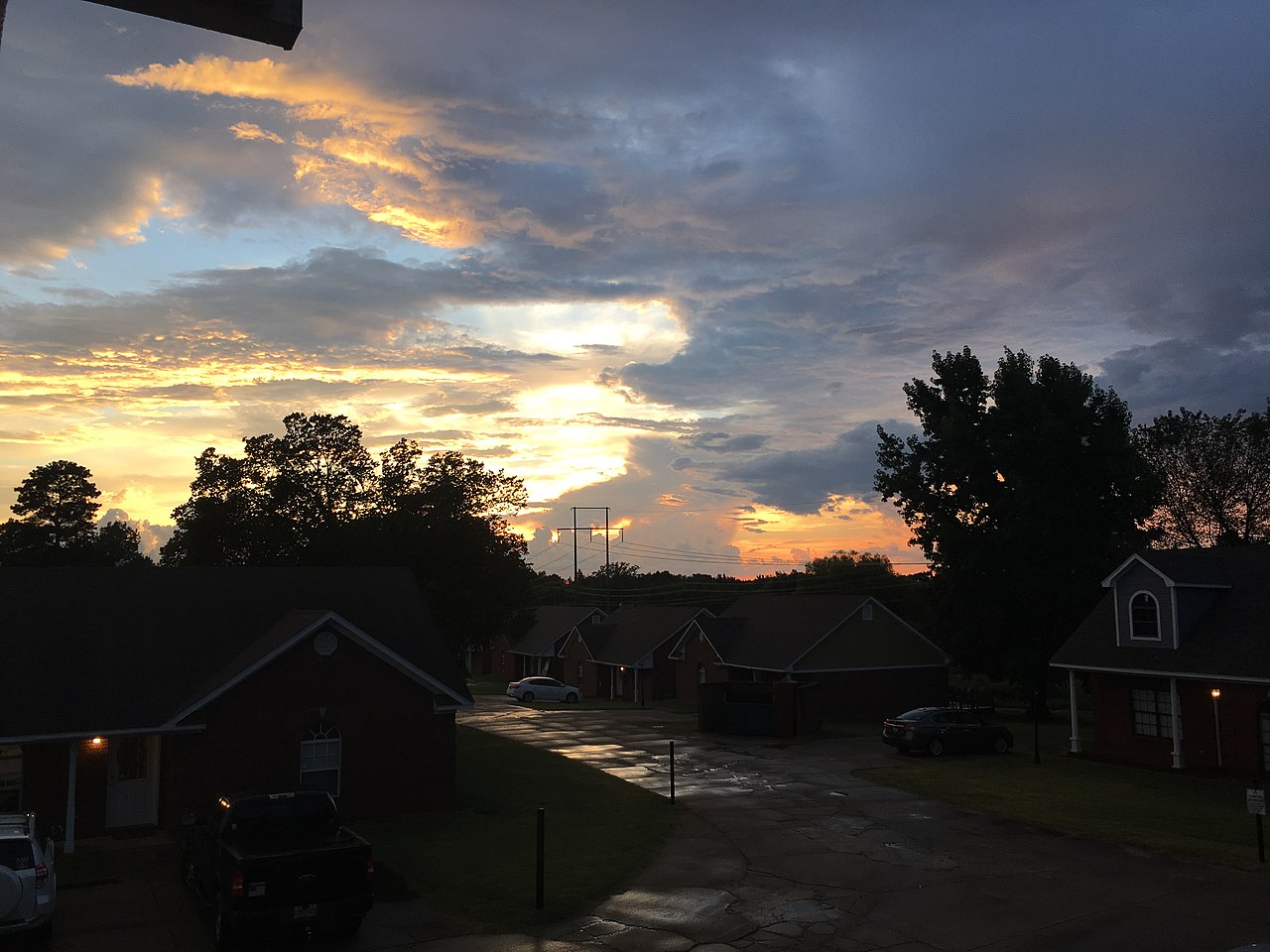 Oxford — Oxford Mississippi sunset 2018