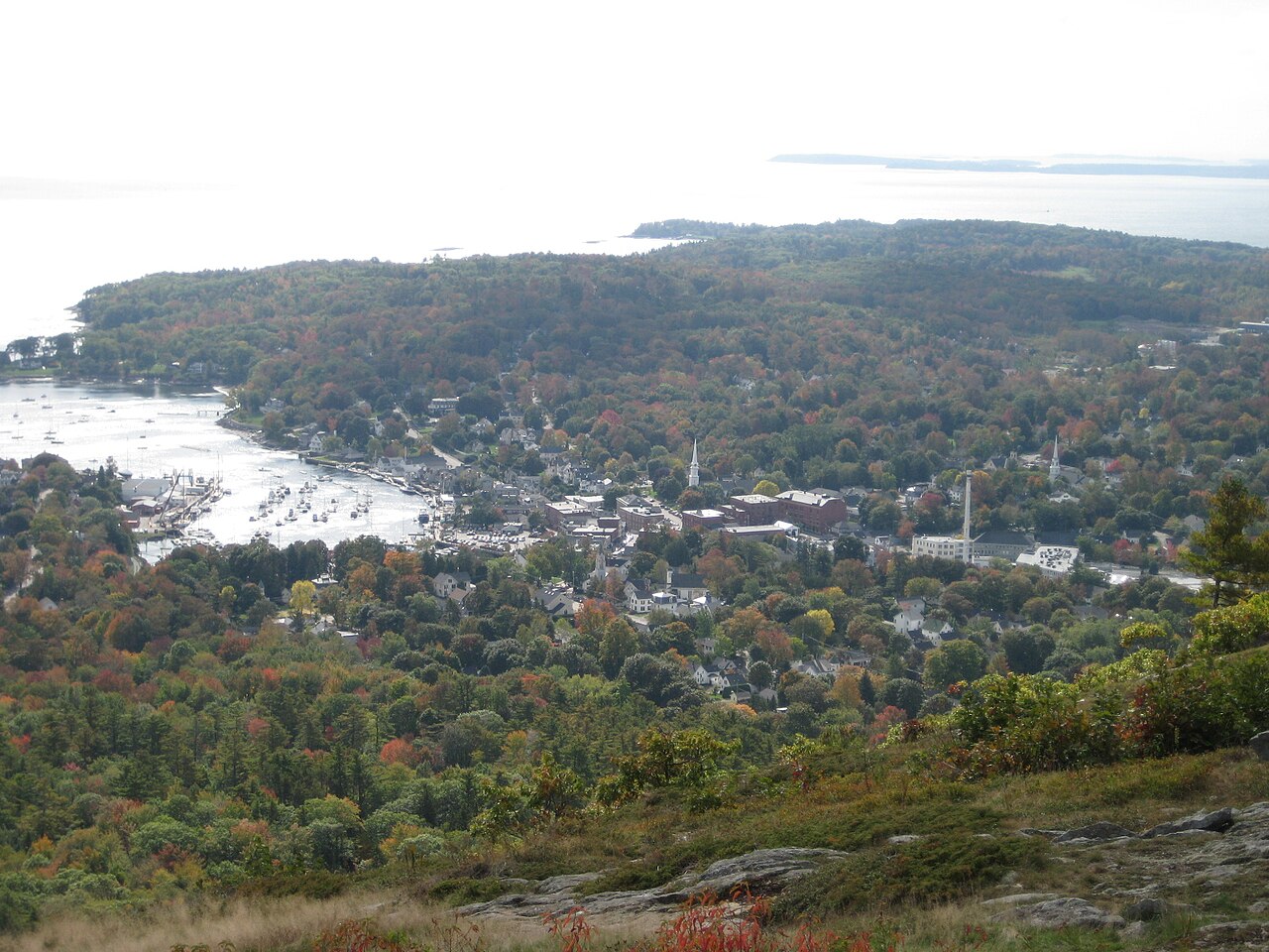 Camden &mdash; Camden ME aerial 2008