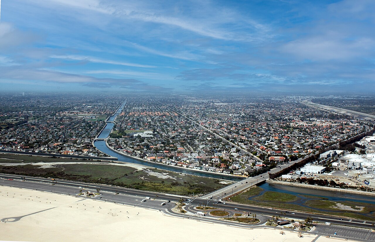 Huntington Beach &mdash; Huntington Beach CA Aerial by Don Ramey Logan