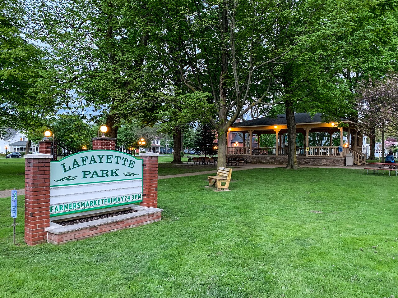 Watkins Glen &mdash; Lafayette Park in Watkins Glen, New York