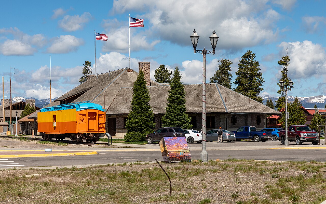 West Yellowstone — West Yellowstone (MT, USA), Museum of the Yellowstone -- 2022 -- 2386