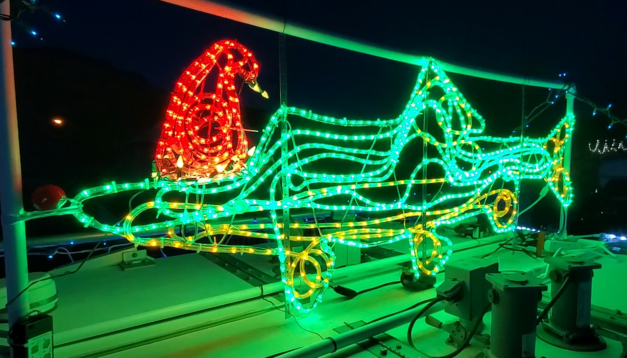Grand Junction — Grand Junction Fish and Wildlife Conservation Office truck Rudolf the Razorback 15 December 2022