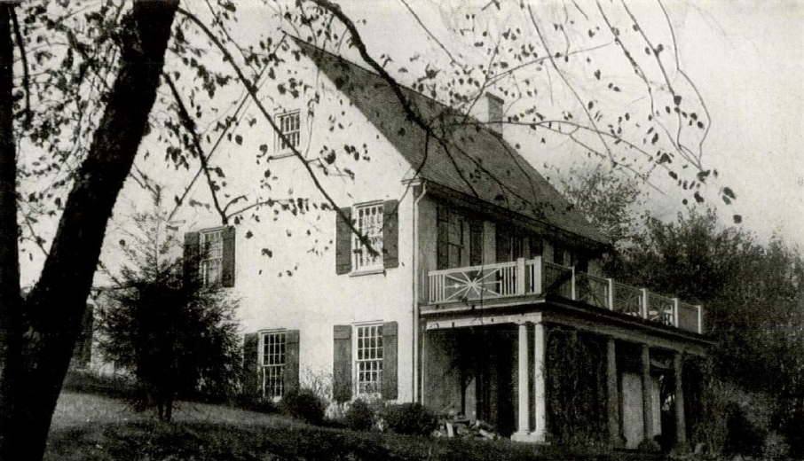 New Hope — Robert F. Welsh residence in New Hope, Pennsylvania in 1923. Designed by Morgan Colt