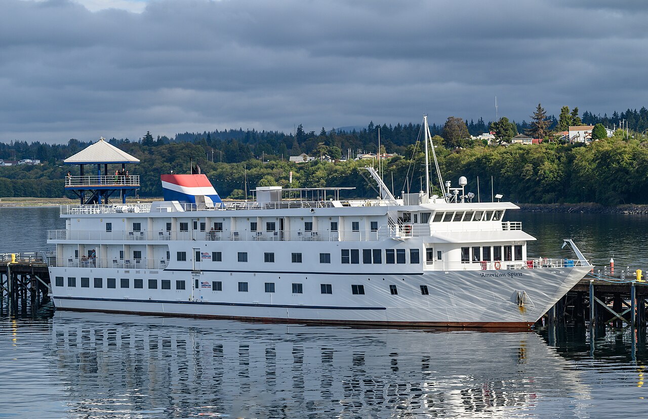 Port Angeles &mdash; 2024-09-11 01 AMERICAN SPIRIT - IMO 9283124 - Port Angeles WA USA