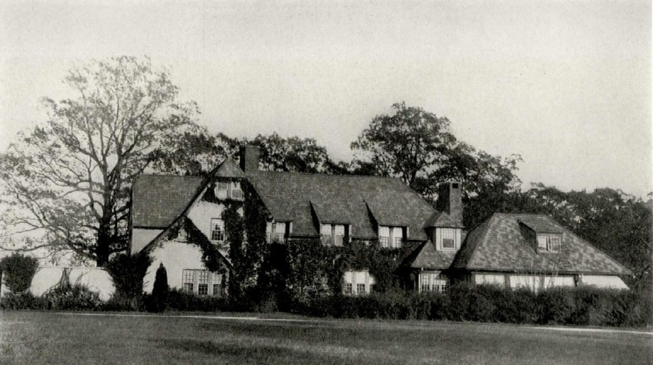 New Hope — Residence of Mrs. G. E. Wood (Jane), New Hope, Pennsylvania in 1923, designed by Morgan Colt
