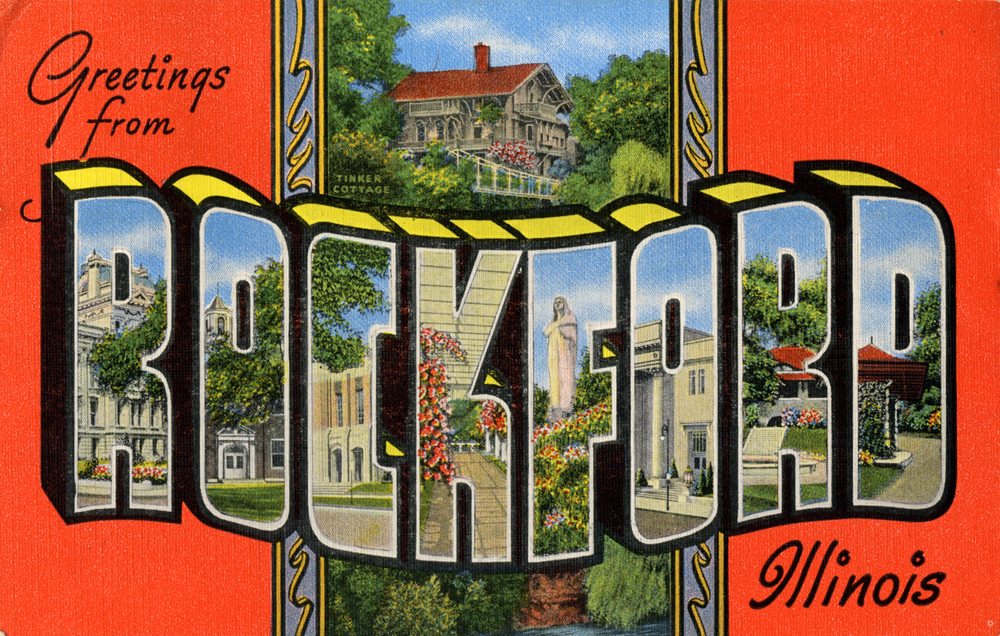 Rockford — Greetings from Rockford, Illinois - Large Letter Postcard (4237426072)