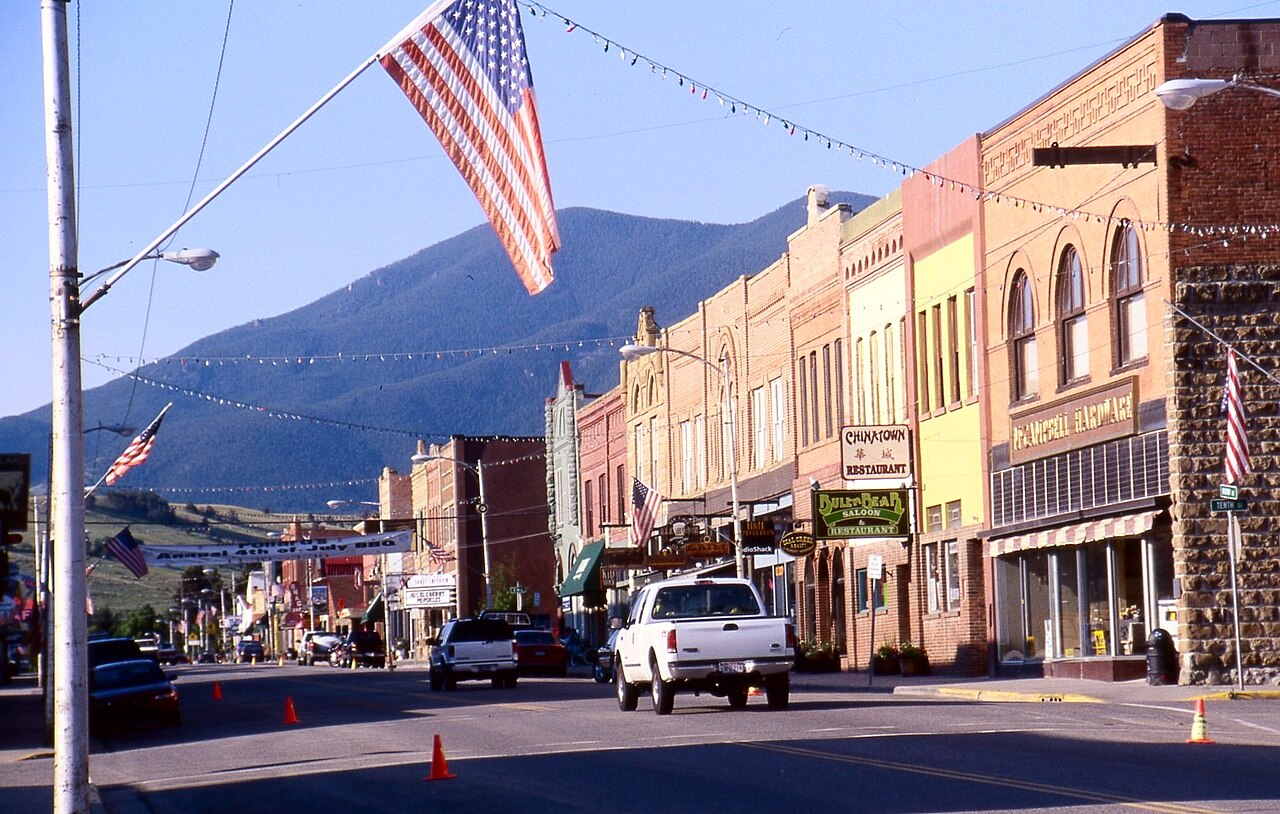 Red Lodge &mdash; Red Lodge Main Street July 2000