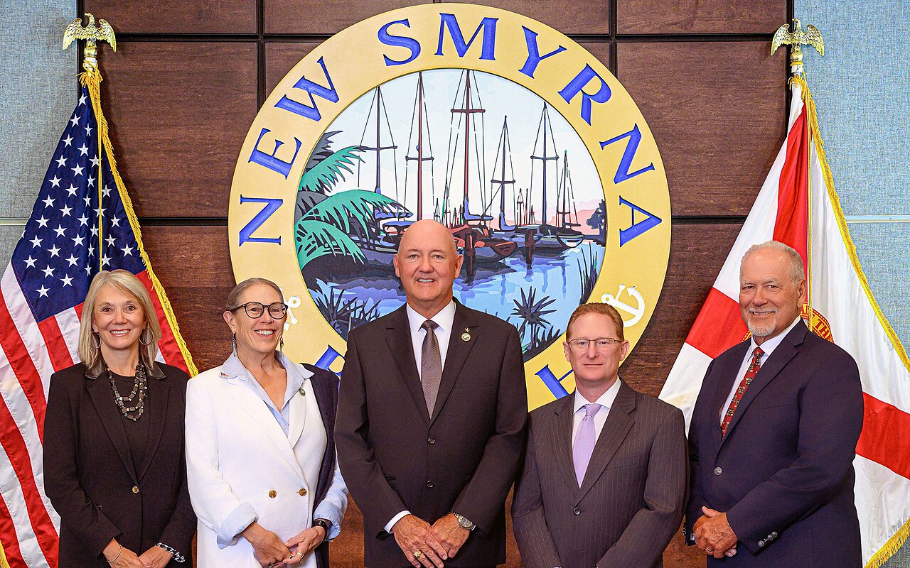 New Smyrna Beach &mdash; New Smyrna Beach City Commission in 2025