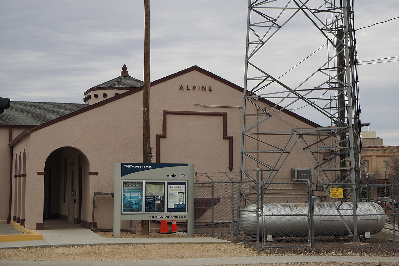 Alpine &mdash; Alpine Texas Amtrak Station