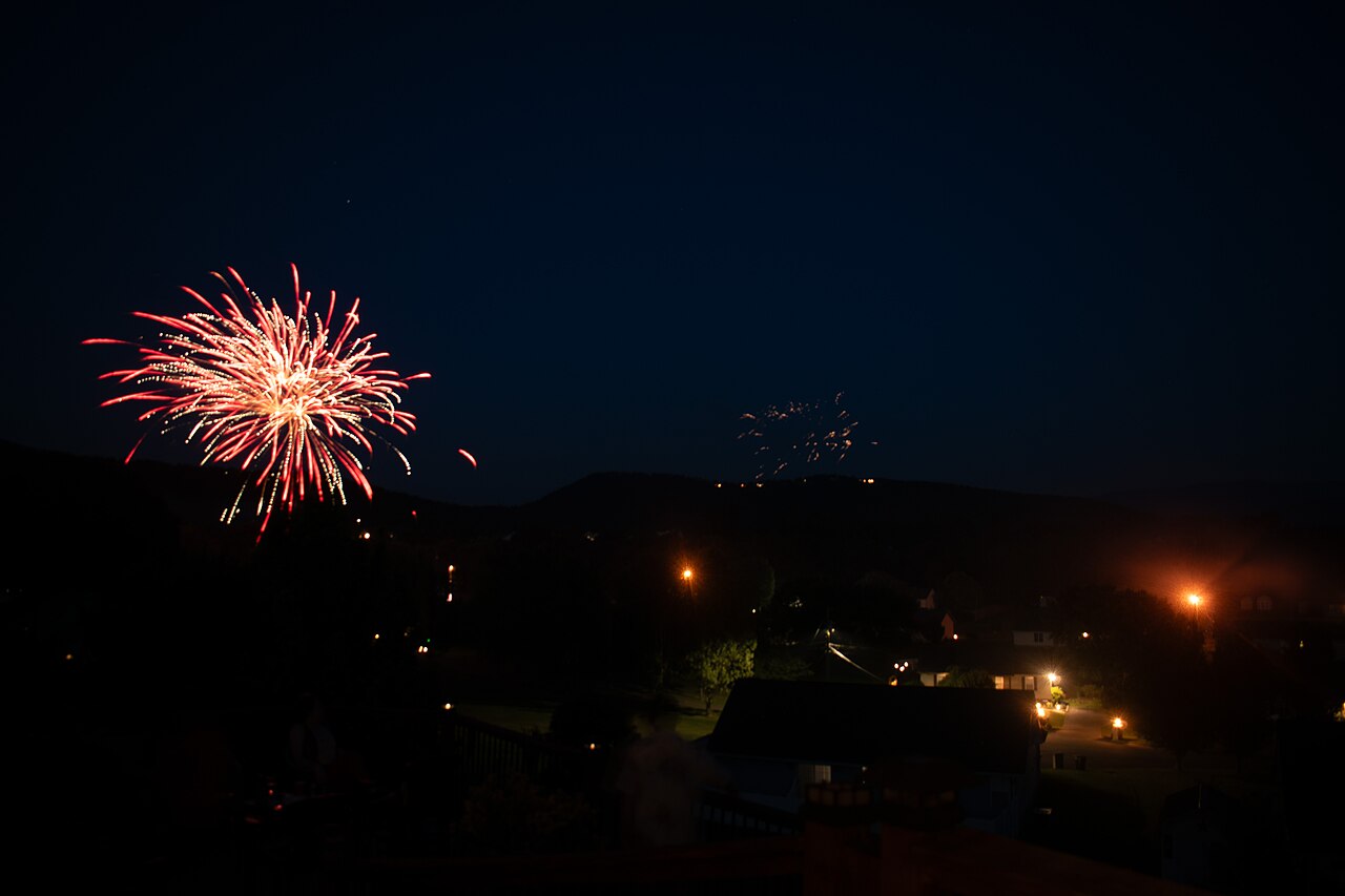 Sevierville — Fireworks in Sevierville, Tennessee on 4th of July - 11