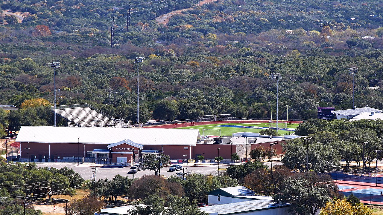 Wimberley &mdash; Texan Stadium from Old Baldy Wimberley Texas 2020